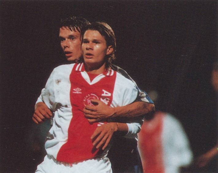Patrick van Dam in het shirt van Ajax. Foto: Louis van de Vuurst