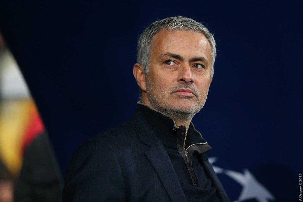De Portugese toptrainer Mourinho heeft een verleden als bewegingsonderwijzer.